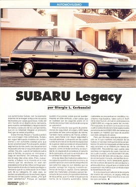 Subaru Legacy - Junio 1993