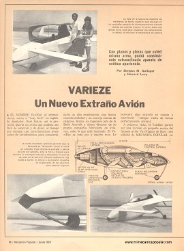 VariEze - Un Extraño Avión -Junio 1976