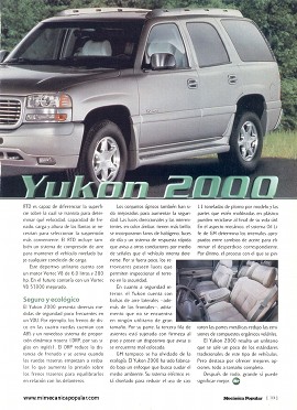 GMC Yukon 2000 - Septiembre 1999