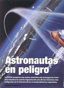 Astronautas en peligro - Diciembre 2000