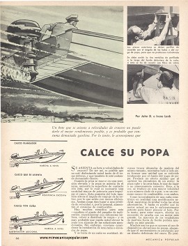 Calce la Popa de su Bote - Julio 1964