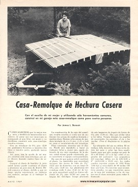 Casa-Remolque de Hechura Casera - Mayo 1969