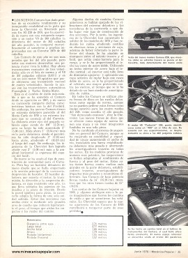 El Chevrolet Camaro de 1970 - Junio 1970