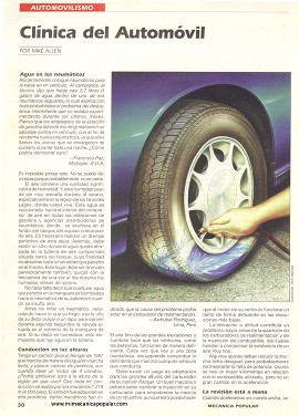 Clínica del automóvil - Marzo 1996
