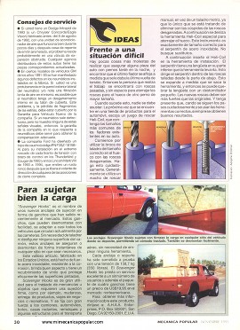 Clínica del automóvil - Noviembre 1995