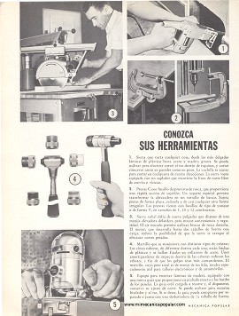 Conozca sus Herramientas - Mayo 1962