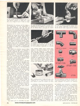Consejos para la instalación de tuberías de cobre - Agosto 1968