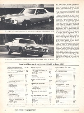 Informe de los dueños: Buick LeSabre - Agosto 1969