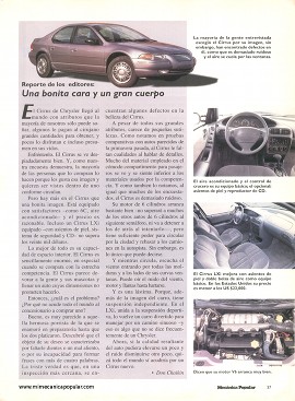 Informe de los dueños: Chrysler Cirrus - Junio 1996