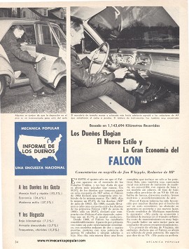 Informe de los dueños: Falcon - Junio 1964