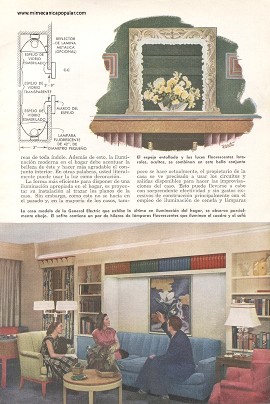 Mejore la iluminación de su hogar - Noviembre 1952