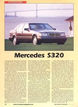 Mercedes Benz S320 - Abril 1995