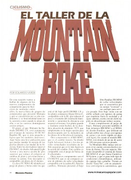 Mountain Bike - Hablando de nuevos componentes - Agosto 1996