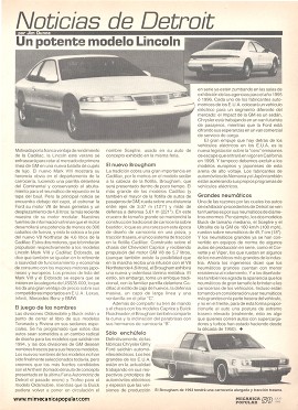 Noticias de Detroit - Julio 1992