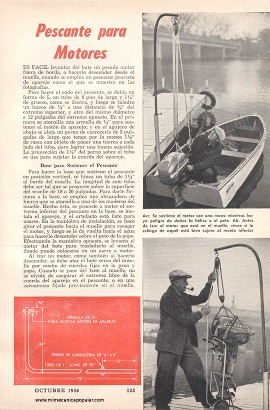 Navegación: Pescante para Motores - Octubre 1956