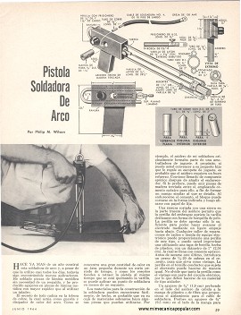 Pistola Soldadora de Arco - Junio 1964