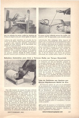 Prensa de husillo para taller pequeño - Septiembre 1953