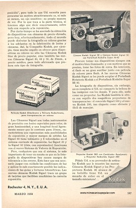 Publicidad - Kodak - Marzo 1958