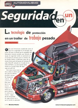 Seguridad en un camión Volvo - Junio 1997