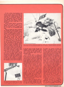 Para el Pescador: Señuelos a prueba de fallas - Septiembre 1970