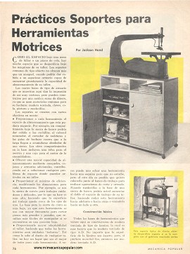 Prácticos soportes para herramientas motrices - Noviembre 1969