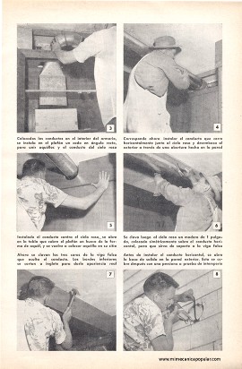 Ventilación para la cocina - Marzo 1958
