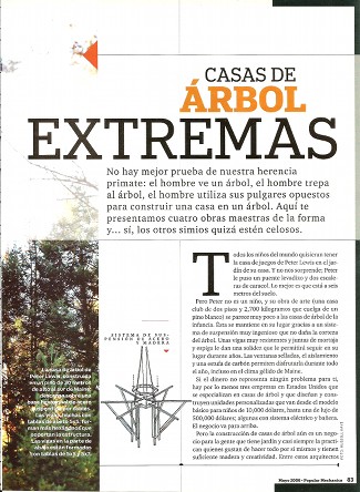 Casas de Árbol Extremas - Mayo 2006