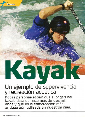 Kayak - Un ejemplo de supervivencia y recreación acuática