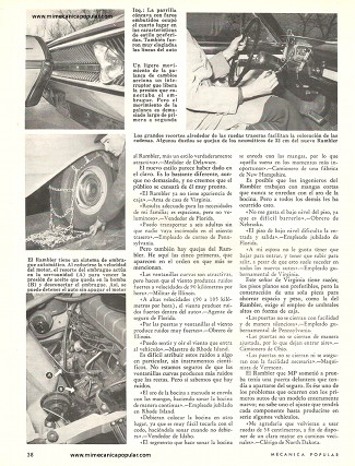 El Rambler visto por sus propietarios - Junio 1963
