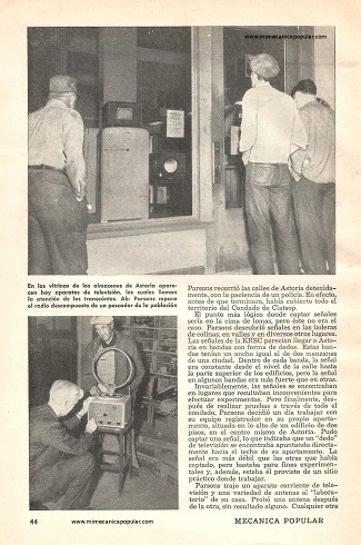 La Televisión Llega a Lugares Apartados - Junio 1950
