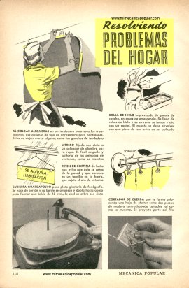 Resolviendo problemas del Hogar - Diciembre 1957