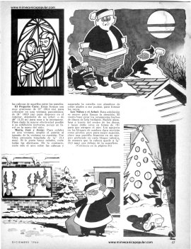 Transforme Su Patio en Una Postal De Navidad - Diciembre 1964