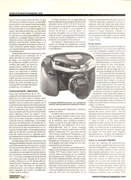 Fotografía: Las nuevas cámaras inteligentes -Abril 1992