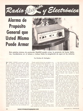 Alarma de Propósito General que Usted Mismo Puede Armar - Mayo 1969
