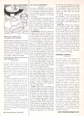 Más Potencia en los Motores Marinos del 73 - Enero 1973