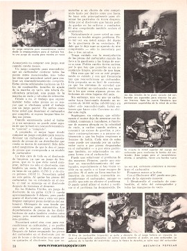 Restaure la Eficiencia del Carburador - Mayo 1969