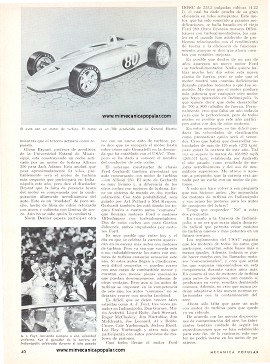 MP en las carreras - ¿Se Impondrán los Motores de Turbina? - Agosto 1968