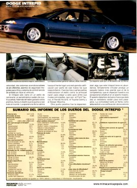 Reporte de los dueños: Dodge Intrepid - Septiembre 1994