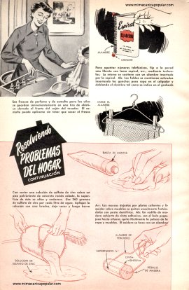 Resolviendo problemas del Hogar - Marzo 1952