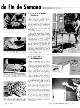Cuatro Fáciles Trabajos de Fin de Semana - Agosto 1968