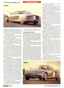 Autos de Concepto -Mayo 1994