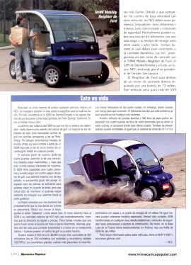 Buenos vecinos -autos eléctrcios - Septiembre 2002