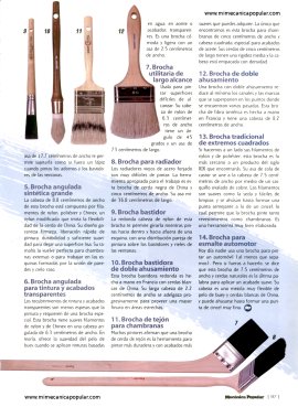 Una guía para seleccionar tus instrumentos de pintura - Abril 2003