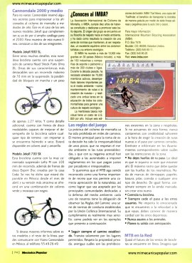 Mountain Bike - Una luz para tu camino - Abril 2000
