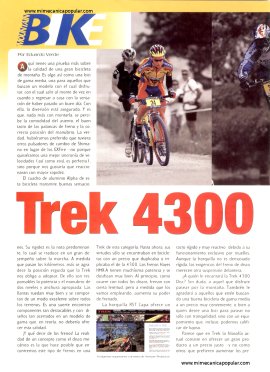 Mountain Bike - Trek 4300 Disc - Agosto 2002