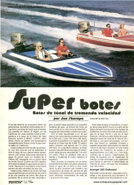 Prueba comparativa: 4 Superbotes -Abril 1989