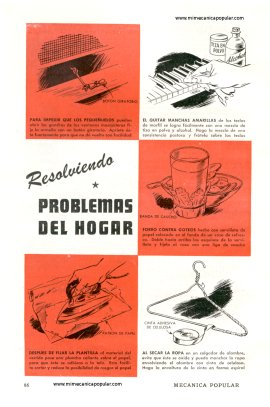 Resolviendo problemas del Hogar - Marzo 1951