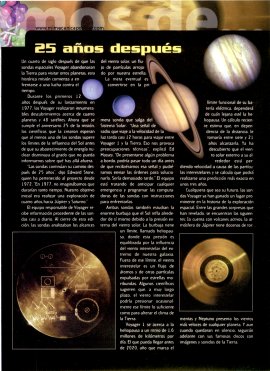 25 años después -Las sondas espaciales Voyager - Noviembre 2002