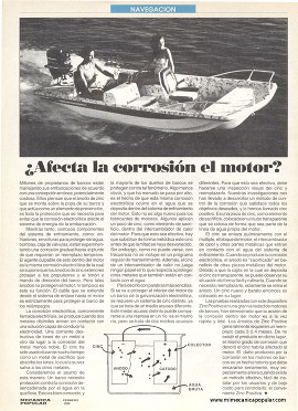 Navegación: ¿Afecta la corrosión el motor? - Febrero 1992