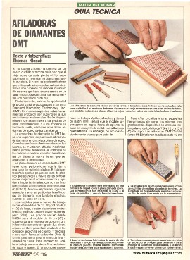Afiladoras de diamantes DMT - Junio 1991